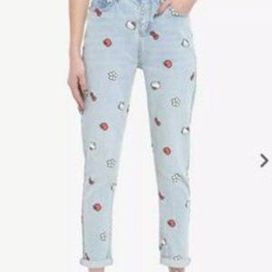 Hello Kitty Mom Jeans. New with tags.